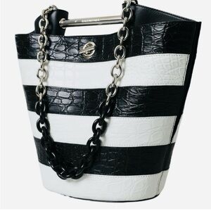 Balenciaga Crocodile Leather Maxi Bucket Bag Authentic and New